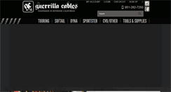 Desktop Screenshot of guerrillacables.com